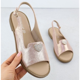 Ploché ženské sandály se zlatým Vinceza 17384 1 Ploché ženské sandály se zlatým Vinceza 17384 1