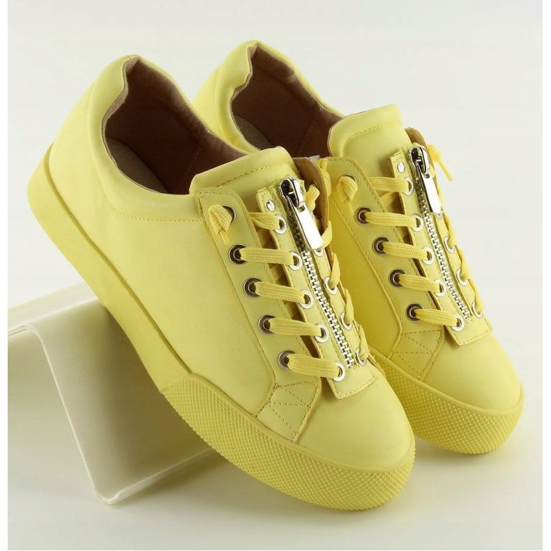 Žluté dámské tenisky 7209 Yellow žluť 1