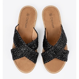 Shelvt Černé pantofle černé ženy černá 1 Shelvt Černé pantofle černé ženy černá 1