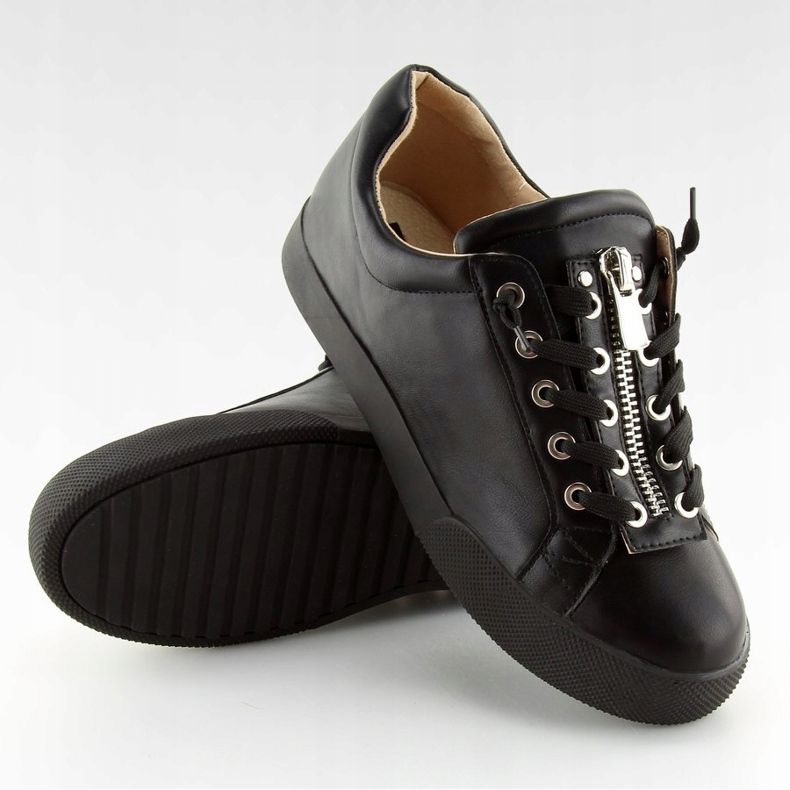 Černé dámské tenisky 7209 Black černý 2