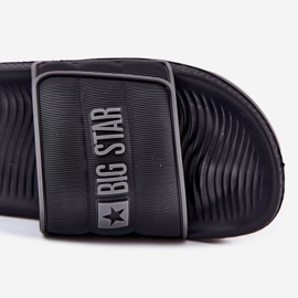 Big Star Pánské velké hvězdy RR174A043 Black Flip -fps černý 2