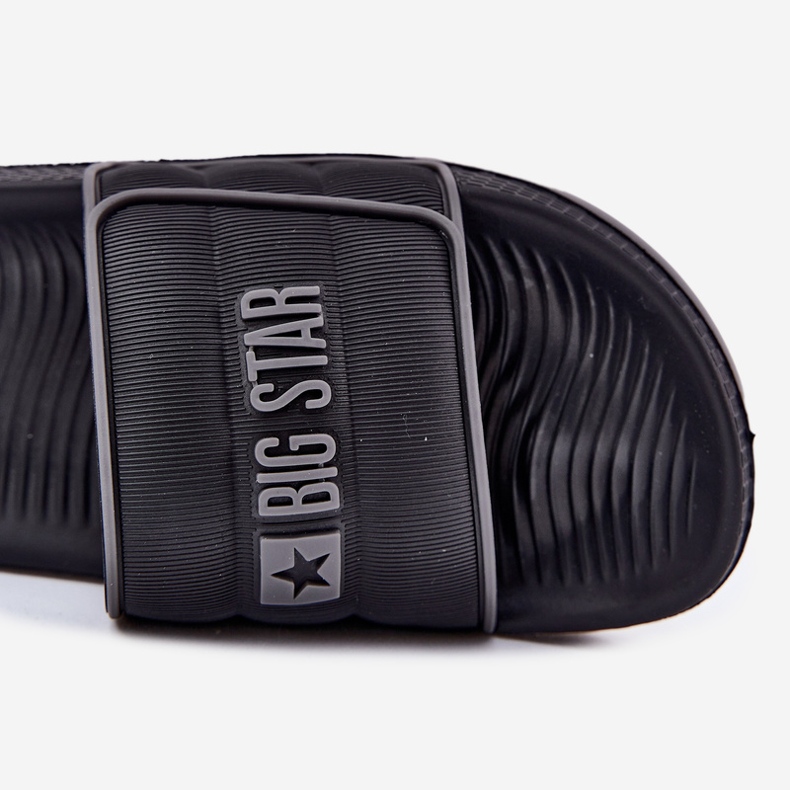 Big Star Pánské velké hvězdy RR174A043 Black Flip -fps černý 2
