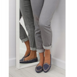 Loafers lordsy navy blue 1389 Navy námořnická modř 1