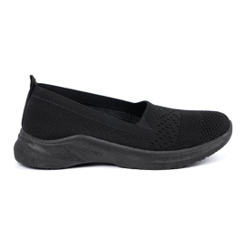 Shelvt Černé nazouvací sportovní boty černá 2