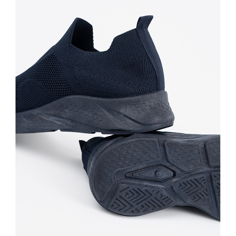 Shelvt Dámské námořnictvo modré posuvné sportovní boty modrý 1