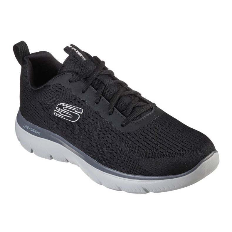 Skechers Summits Torre 232395-bktp boty černý 1