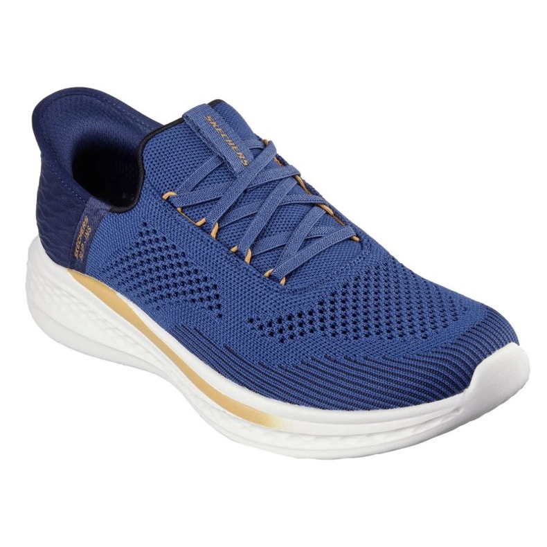 Skechers Slade-Qualto 210810-blu boty modrý 1