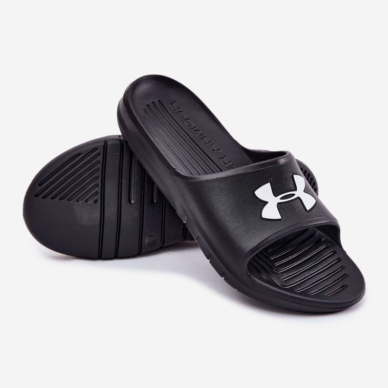 Under Armour Pánské pantofle pod brnění 3021286-001 černé černá 2