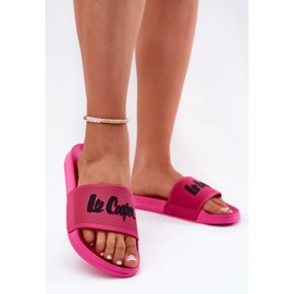 Dámské pantofle Lee Cooper LCW-25-07-3521L FUKSJA růžový 2