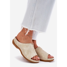 EVento Pohodlné ženské zlaté klíny zlatý 1 EVento Pohodlné ženské zlaté klíny zlatý 1