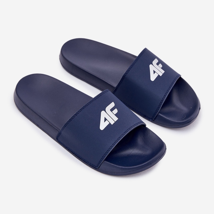 Pánské žabky 4f 4frmm00fslim011-30S Navy Blue modrý 1