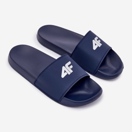 Pánské žabky 4f 4frmm00fslim011-30S Navy Blue modrý 2