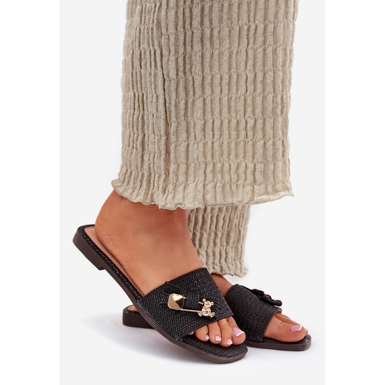 Inna Flops Flip Flip Flip Flip Flip Flip Flops s černým lukem černá 1