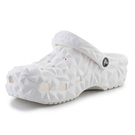 Crocs Classic Geometric Clog 209563-100 bílý 2