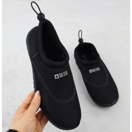 Black Big Star NN274A801 Neon Water Shoes černá černá 1