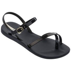 Ipanema Fashion Sand Viii Fem 82842 21112 žabky, černé černý 6