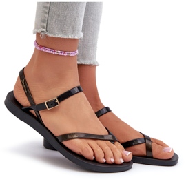 Ipanema Fashion Sand Viii Fem 82842 21112 žabky, černé černý 5