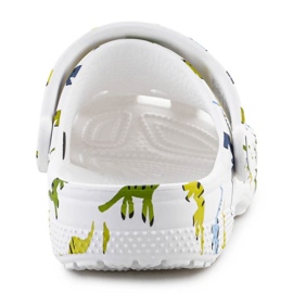 Crocs Classic Character Print Clog 209695-9DH bílá bílý 5
