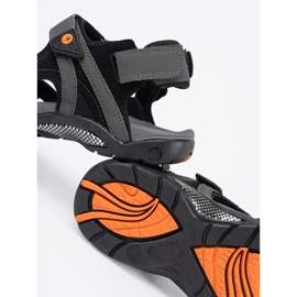 Shelvt Šedé sportovní sandály šedá 1