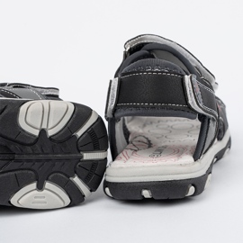 Shelvt Chlapci černé sandály černý 1