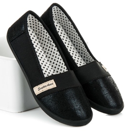 Seastar Sportovní baleríny černá 1