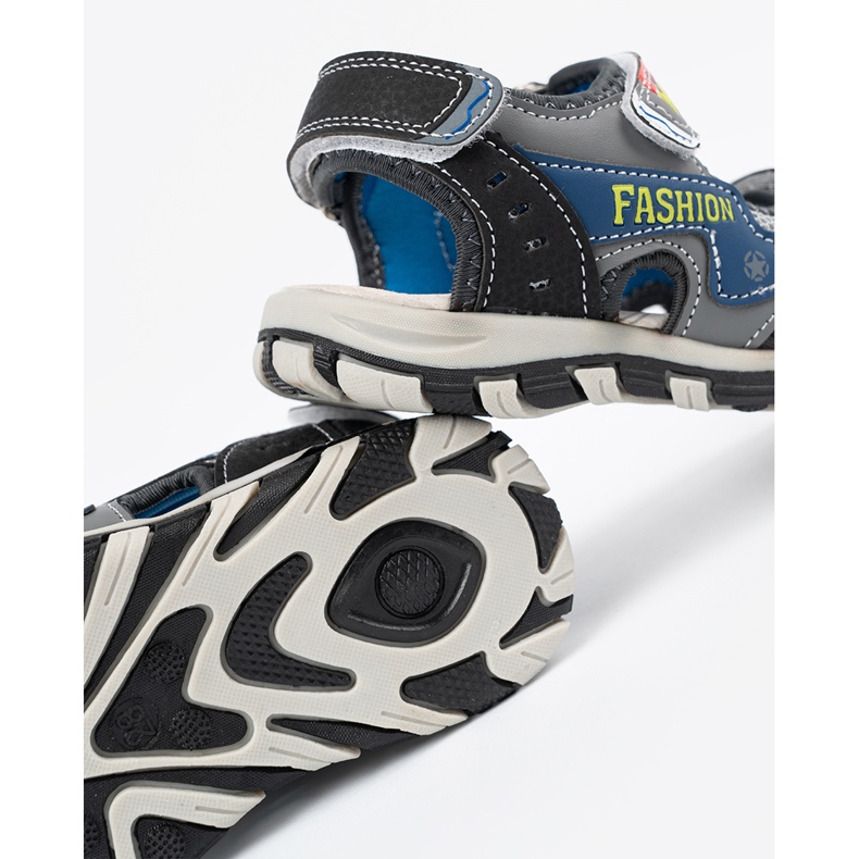 Shelvt Blue sandály chlapců námořnictva modrý 1