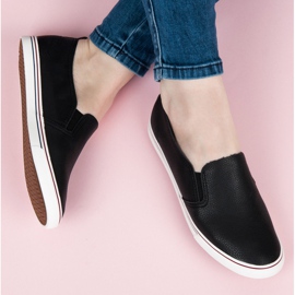 Seastar Slipony tenisky černá 1 Seastar Slipony tenisky černá 1