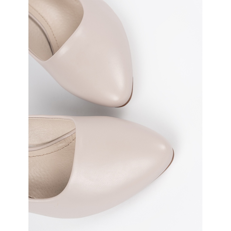 Světle šedá čerpadla Sergio Leone béžový 1