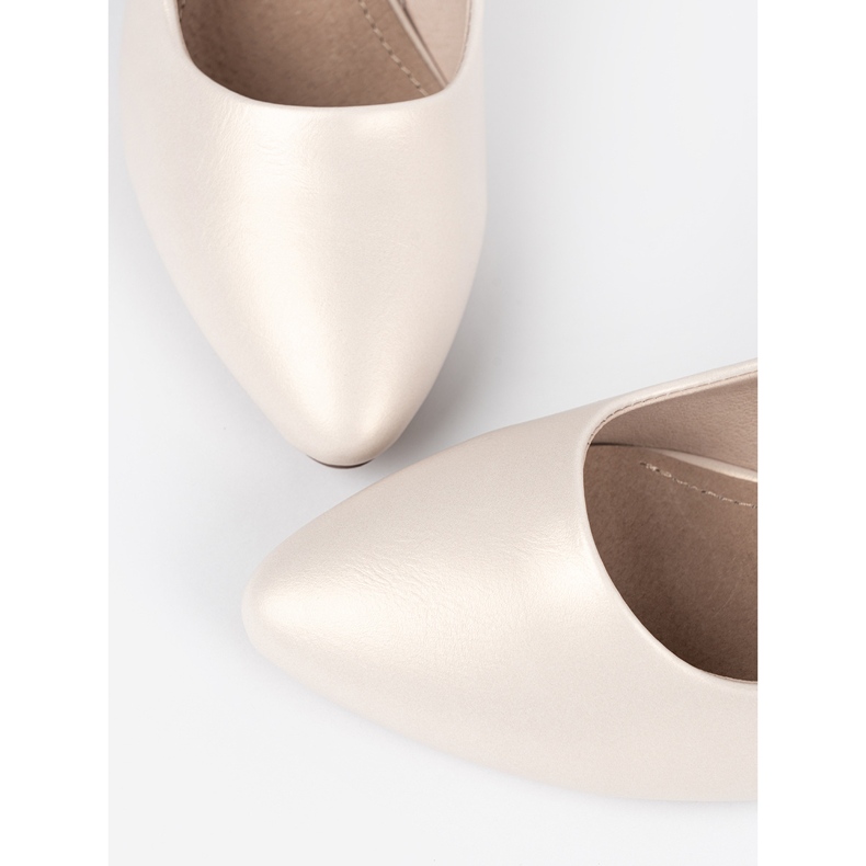 Lehká béžová čerpadla Sergio Leone béžový 1