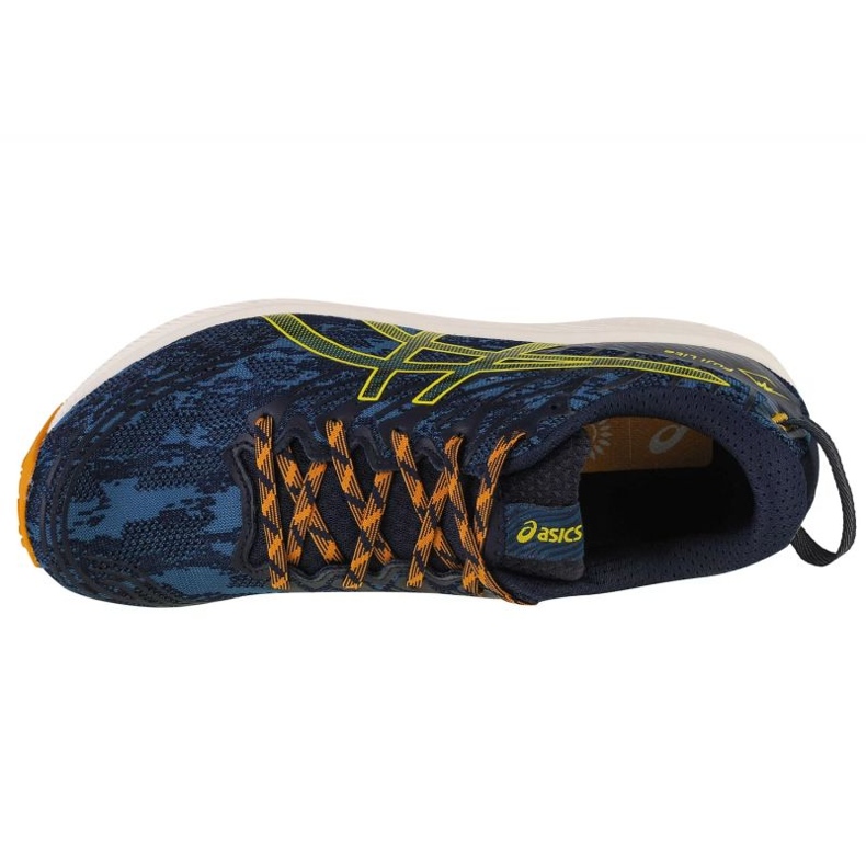 Asics Fuji Lite 3 1011B467-401 Blue Shoes modrý 2 Asics Fuji Lite 3 1011B467-401 Blue Shoes modrý 2