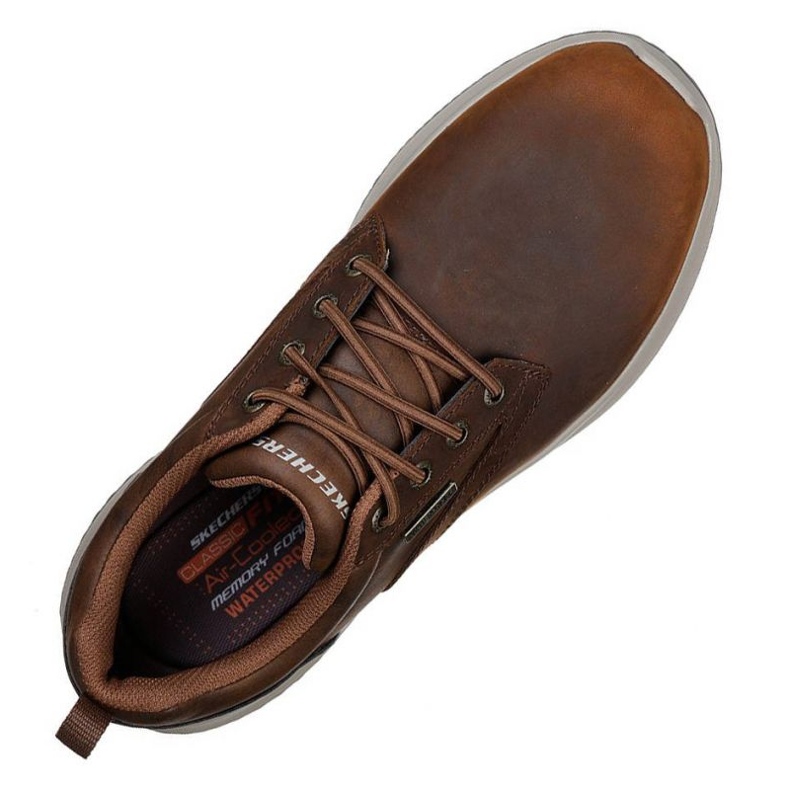 Boty Skechers Delson Antigo 65693-CDB hnědý 1