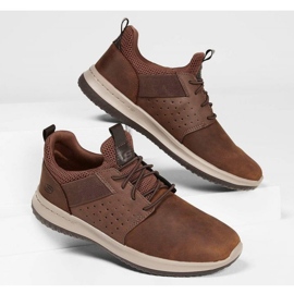 Skechers Delson Axton Sneakers 65870-CDB boty hnědý 2