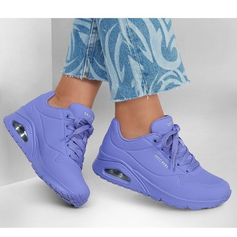 Skechers Uno Stand On Air Lifestyle Sneakers 73690-lil boty fialová 1