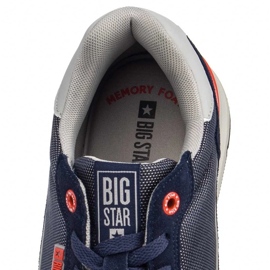Pánské sportovní boty paměť pěna Big Star LL174122 Navy Blue 1