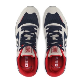 Pánské sportovní boty paměť pěna Big Star LL174256 BEIGE béžový 2