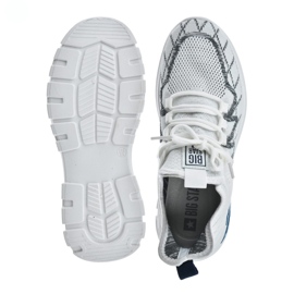 Big Star Pánské boty sportovní boty Velká hvězda NN174461 WHITE bílý 1