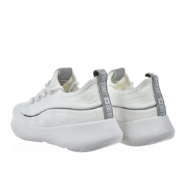 Big Star Sneakers Dámské boty Velká hvězda NN274662 WHITE bílý 2