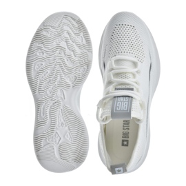 Big Star Sneakers Dámské boty Velká hvězda NN274662 WHITE bílý 1