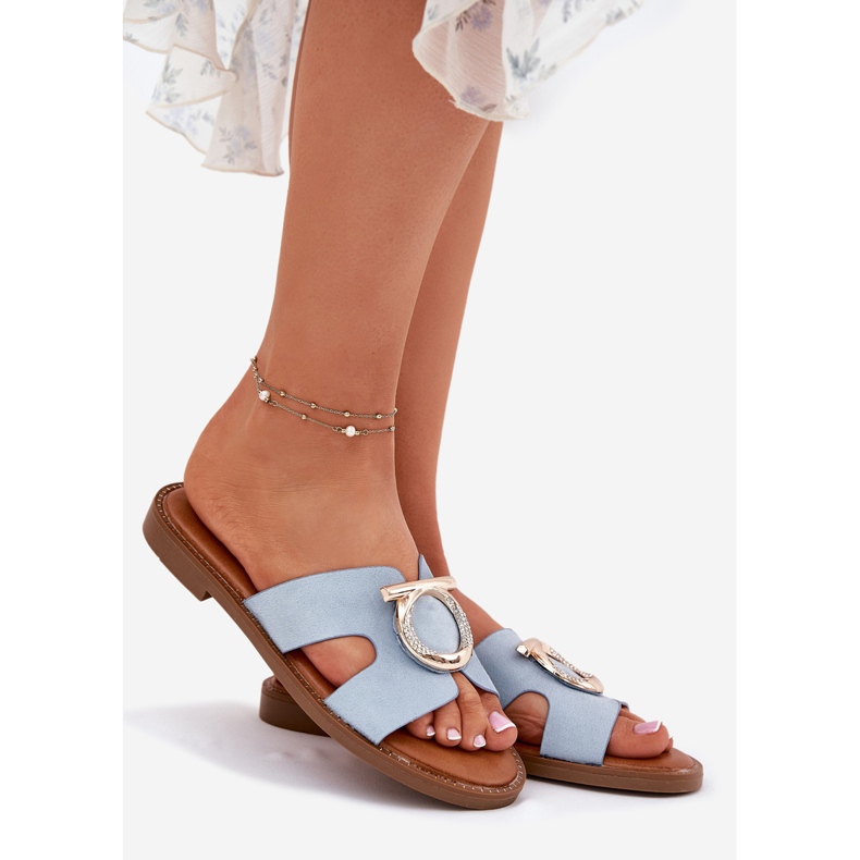 Vinceza Flops Flip Flip Flip Flip Flip Flip Flip Flip Flops s dekorací Vincez 17381 Blue modrý 1