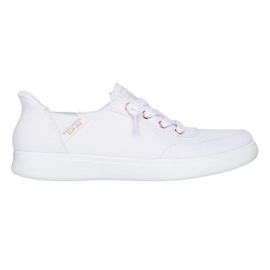 Skechers Slip Inss Skip Cute - B Cute Sweet 114815 - WHT boty bílý 1 Skechers Slip Inss Skip Cute - B Cute Sweet 114815 - WHT boty bílý 1