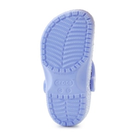 Crocs Classic Glitter Clog T 206992-5Q6 Claps modrý 4