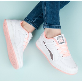 Rapter Bílé sportovní boty bílý růžový 1 Rapter Bílé sportovní boty bílý růžový 1