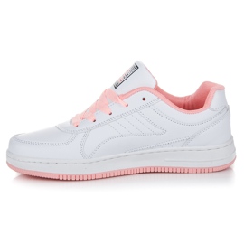 Rapter Bílé sportovní boty bílý růžový 2