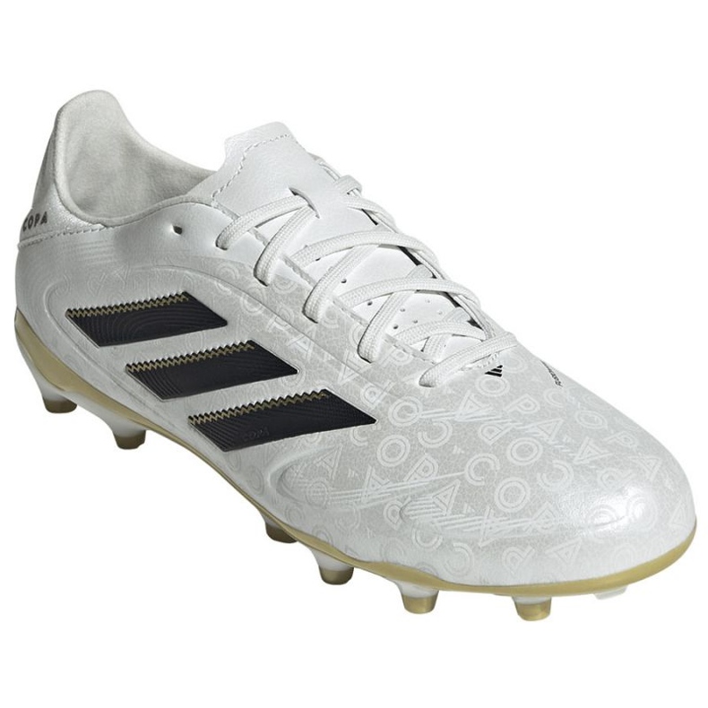 Adidas Copa Pure III League FG/MG JR2887 Fotbalové boty bílý 2