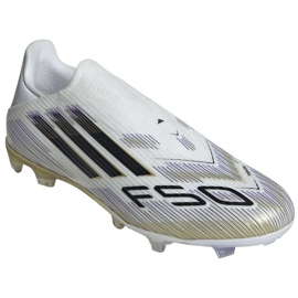 Adidas F50 League LL FG/MG JH7736 Fotbalové boty bílý 1