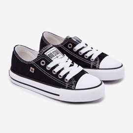 Dětské klasické tenisky Big Star DD374163 Black černá 1 Dětské klasické tenisky Big Star DD374163 Black černá 1