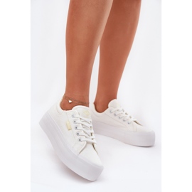 Dámské tenisky na platformě Lee Cooper LCW-25-31-3450L White bílý 2