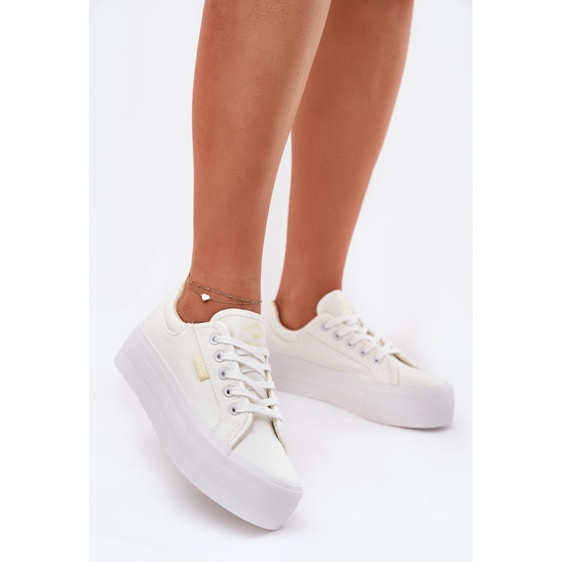 Dámské tenisky na platformě Lee Cooper LCW-25-31-3450L White bílý 2