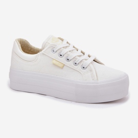 Dámské tenisky na platformě Lee Cooper LCW-25-31-3450L White bílý 4