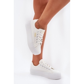 Dámské tenisky na platformě Lee Cooper LCW-25-31-3450L White bílý 6